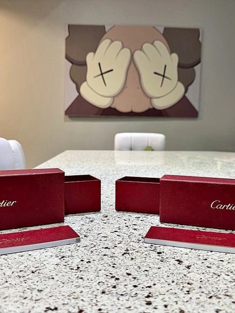 Genuine Cartier Jewelry/Glasses Boxes